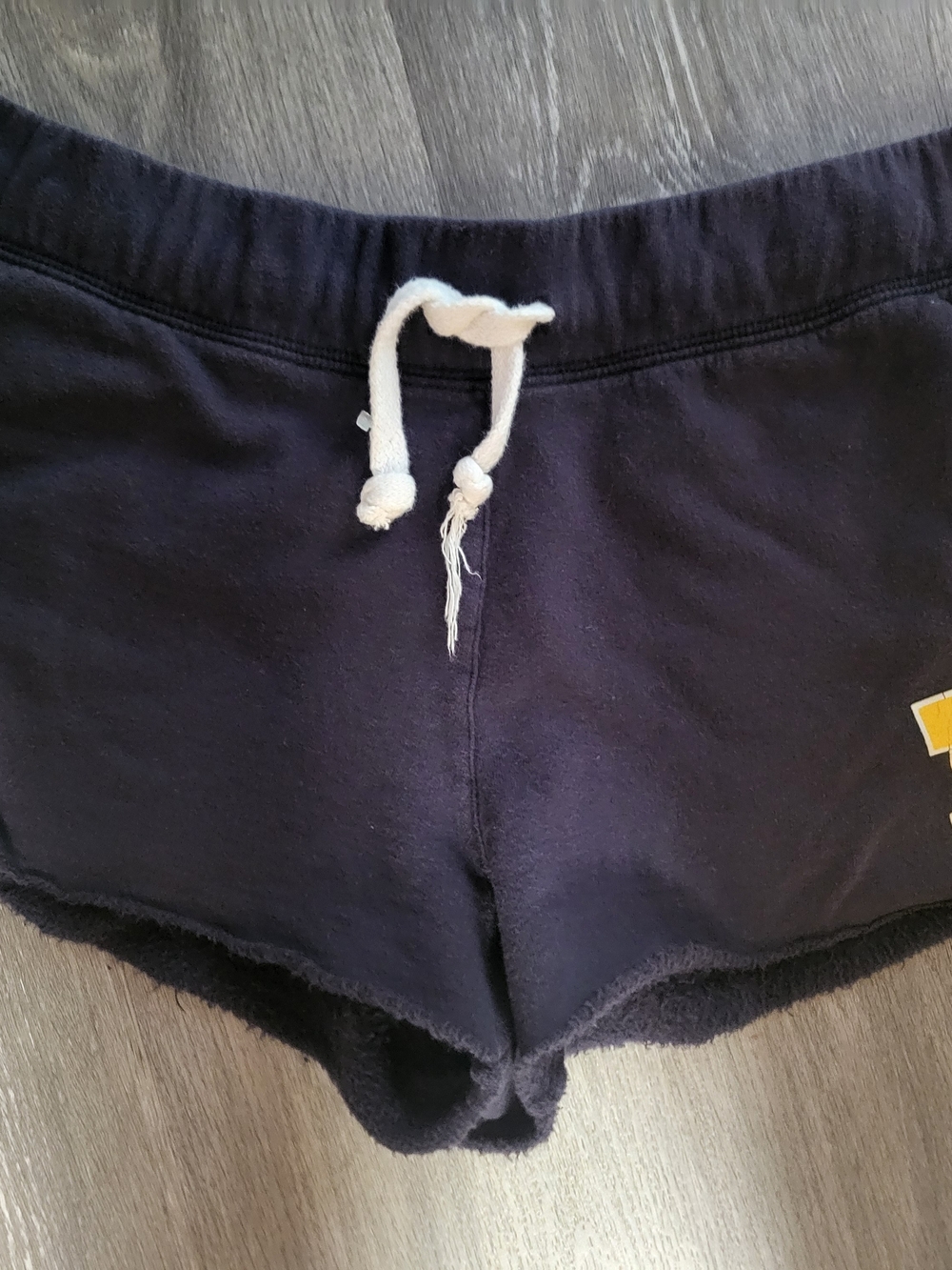 Womens University Of Michigan Sweat Shorts Size Large
